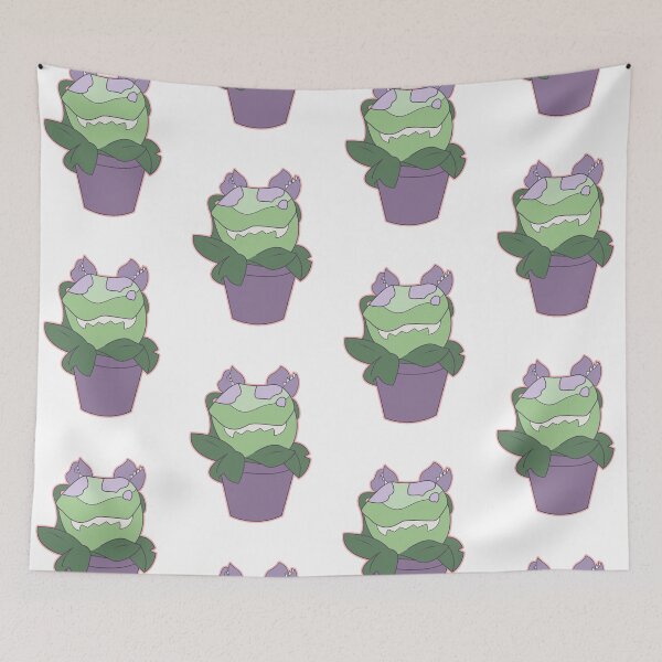 Aperçu de l'œuvre Chomp Monster Plant Sticker créée et vendue par SoLittleSteph.
