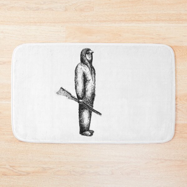 Item preview, Lonely Guy - with musket - ink drawing designed and sold by greatnorris.