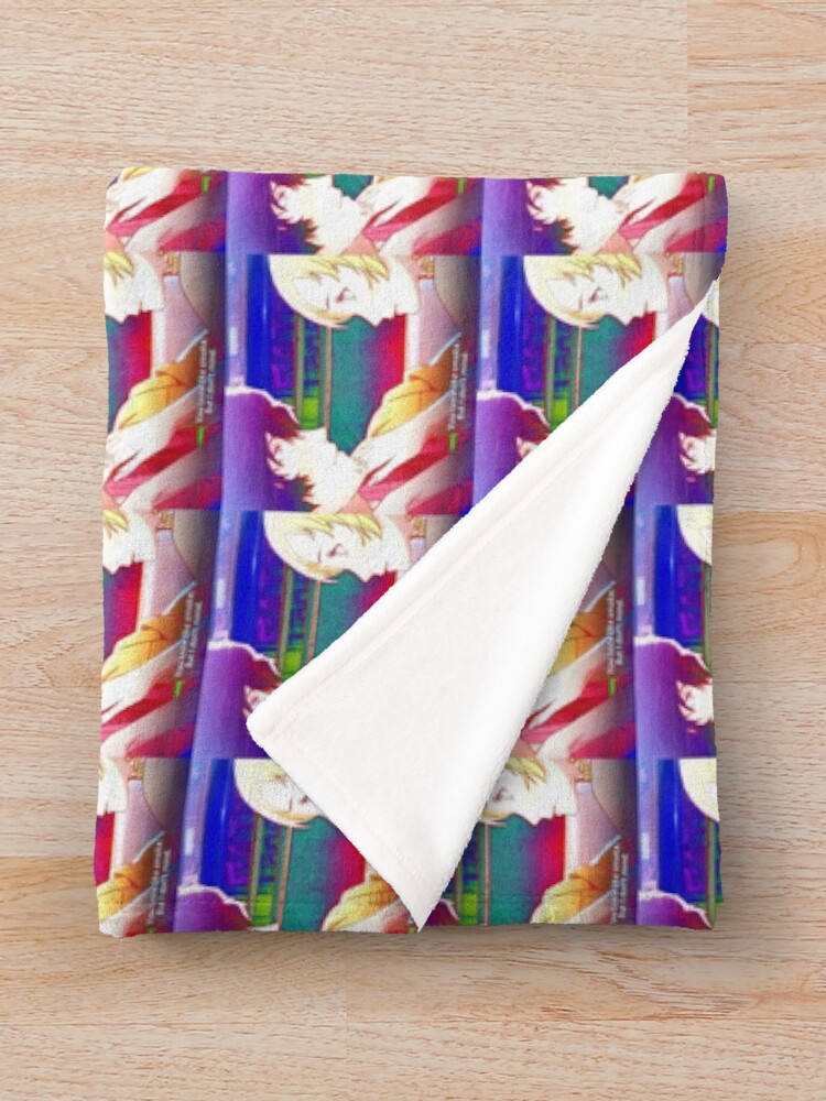 "Catherine Full Body Smoke" Throw Blanket for Sale by toekneetoez