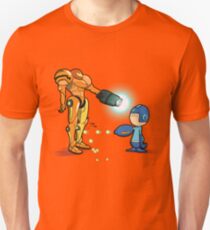 Samus Vs Mega Unisex T-Shirt