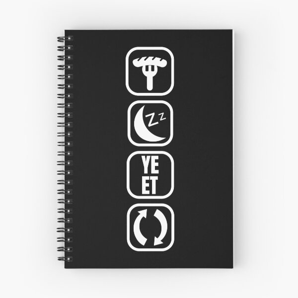 Item preview, Eat Sleep Yeet Repeat designed and sold by PlusAdore.