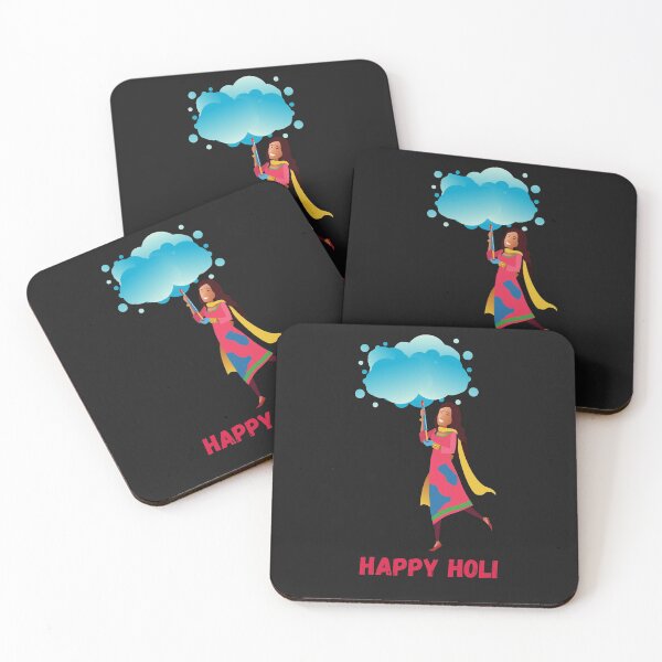 Item preview, Holi - happy - colour festival designed and sold by Beyond Words.