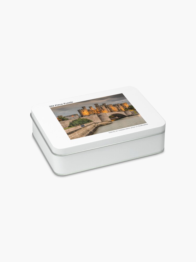Alternate view of Conwy Castle Wales by Lamplight Jigsaw Puzzle