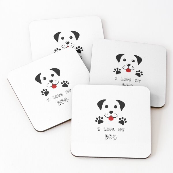 Item preview, I love my dog! designed and sold by Razvan2703.