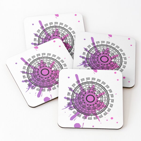 Item preview,  Mandala Black Purple designed and sold by kyds.
