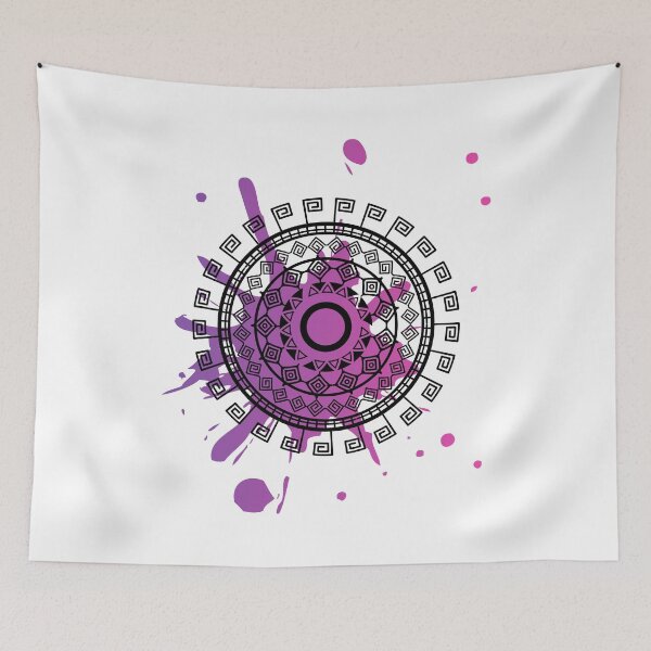 Item preview,  Mandala Black Purple designed and sold by kyds.