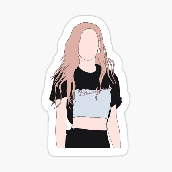 Rose Blackpink Stickers Redbubble - blackpink forever young roblox id