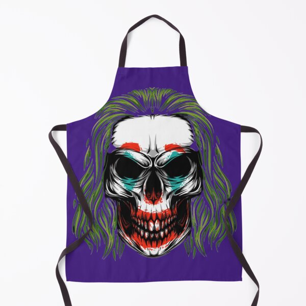 Item preview, joker skull designed and sold by Rakos-Merch.