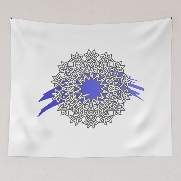 Item preview,  Mandala Grey Blue designed and sold by kyds.