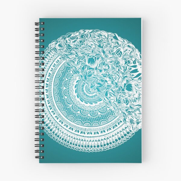 Item preview, 50Floral Mandala | Winter Ice by SimmyGhatt designed and sold by simmyghatt.