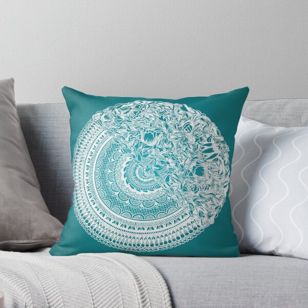 Item preview, 50Floral Mandala | Winter Ice by SimmyGhatt designed and sold by simmyghatt.