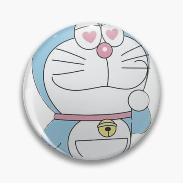 Item preview, Heart eyes Doremon designed and sold by Sanesapien.