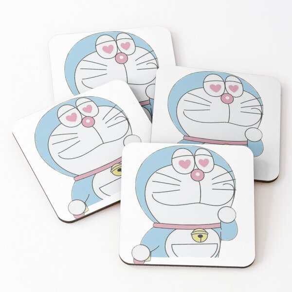 Item preview, Heart eyes Doremon designed and sold by Sanesapien.