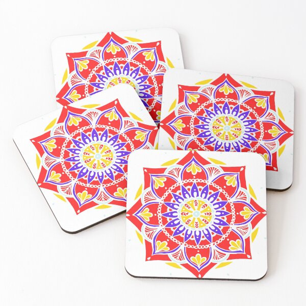 Item preview,  Mandala Red Yellow designed and sold by kyds.