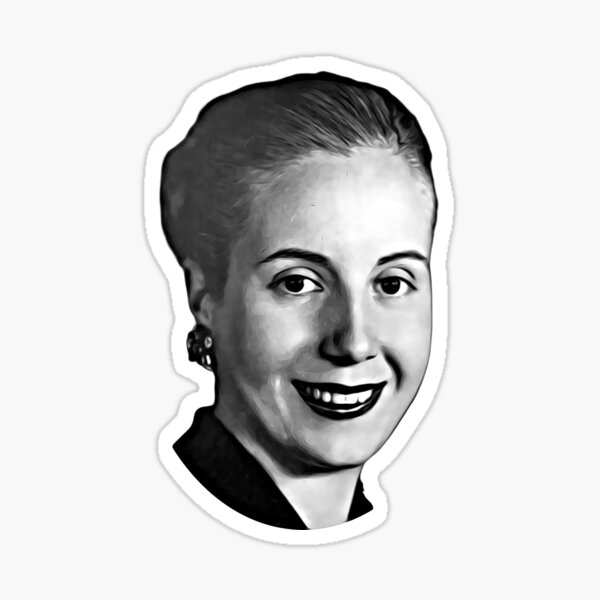Vista previa del artículo con la obra «Eva Perón», diseñado y vendido por historywardrobe.