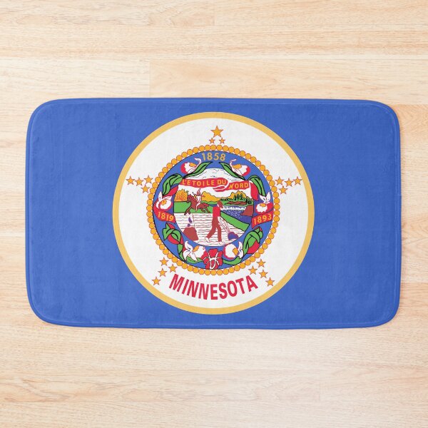 Item preview, Flag of Minnesota State USA - L'Étoile du Nord designed and sold by SolarCross.