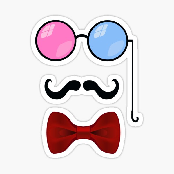 "Bow Tie Day 2020" Sticker for Sale by Assla | Redbubble