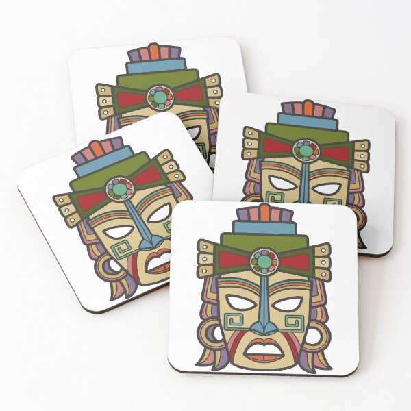 Item preview, mask-mayan-aztec-indian designed and sold by gandra.