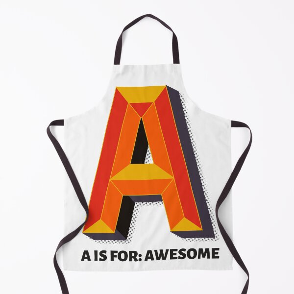 Item preview, A for awesome designed and sold by Apoorv Choudhary.
