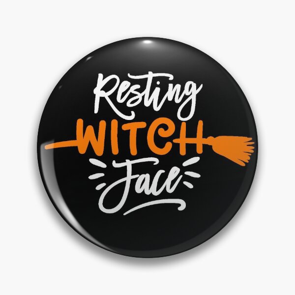Item preview, Resting Witch Face, Funny Halloween Costume designed and sold by Optix.
