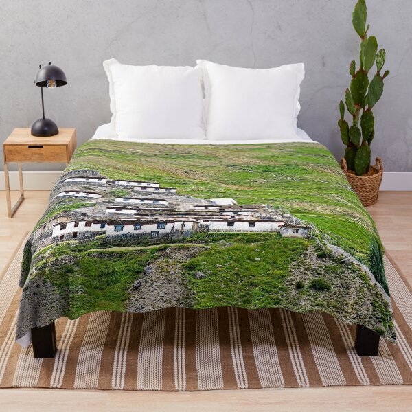 Item preview, Picturesque Himalayan Mountain Hamlet, Himalaya Mountains designed and sold by worldways.