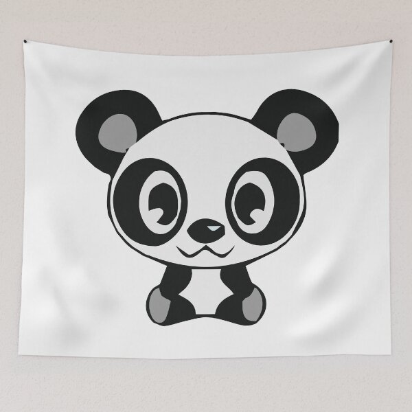 Item preview, Panda de dibujos animados lindo designed and sold by Slappers.