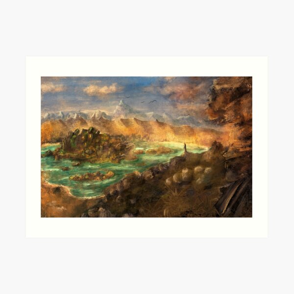 Fantasy Environment Art Print