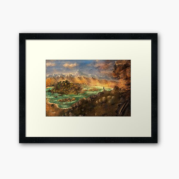 Fantasy Environment Framed Art Print