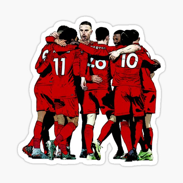 Liverpool FC Team Celebration Sticker