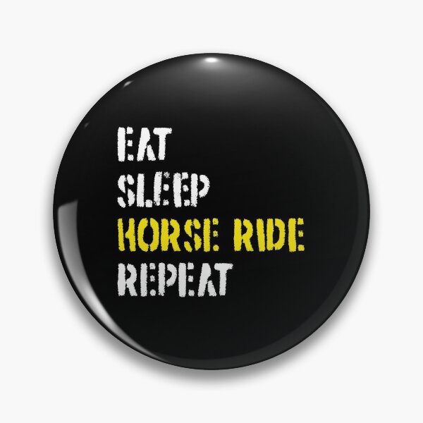 Artikelvorschau, Eat Sleep Horse Ride Repeat entworfen und verkauft von Bear Cave Designs.