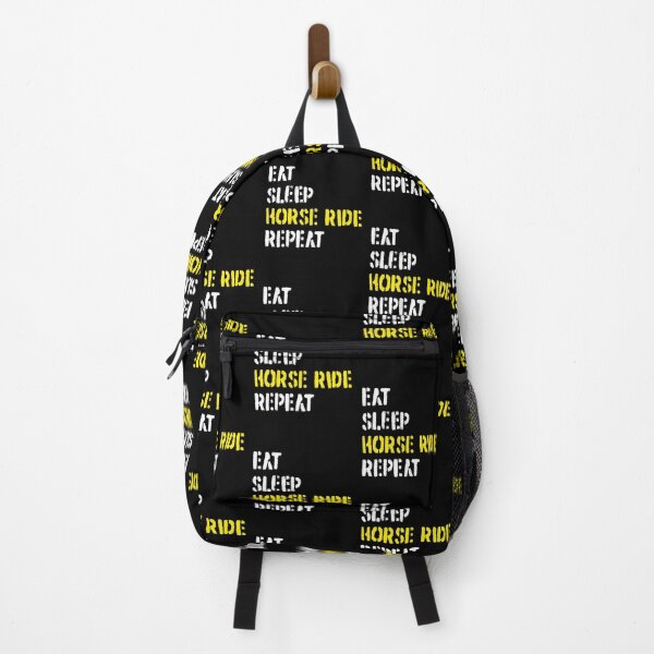 Item preview, Eat Sleep Horse Ride Repeat designed and sold by Bear Cave Designs.