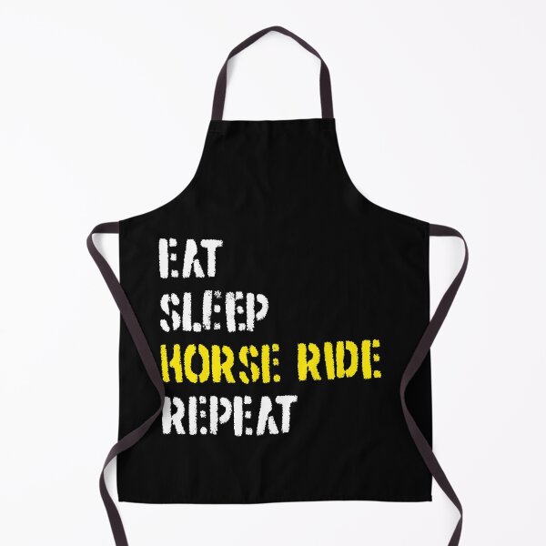 Item preview, Eat Sleep Horse Ride Repeat designed and sold by Bear Cave Designs.