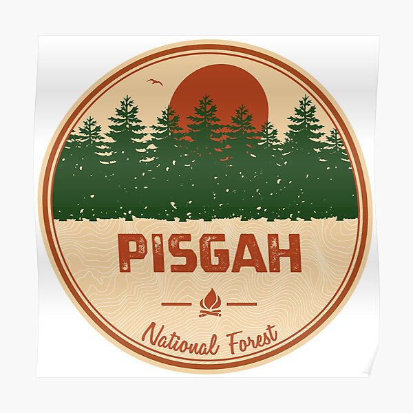 "Pisgah National Forest" Poster for Sale by esskay Redbubble