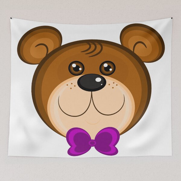 Item preview, Cute Bear with Bow Tie designed and sold by Assla ⭐⭐⭐⭐⭐.