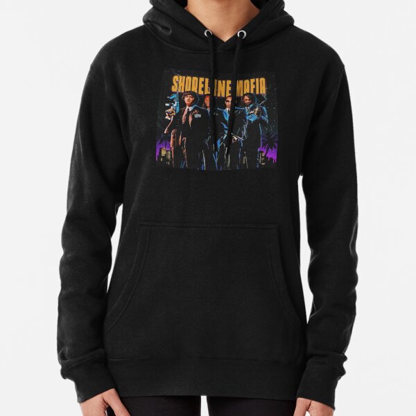 shoreline mafia rhinestone hoodie