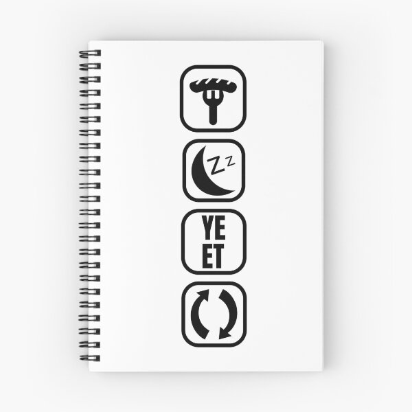 Item preview, Eat Sleep Yeet Repeat designed and sold by PlusAdore.