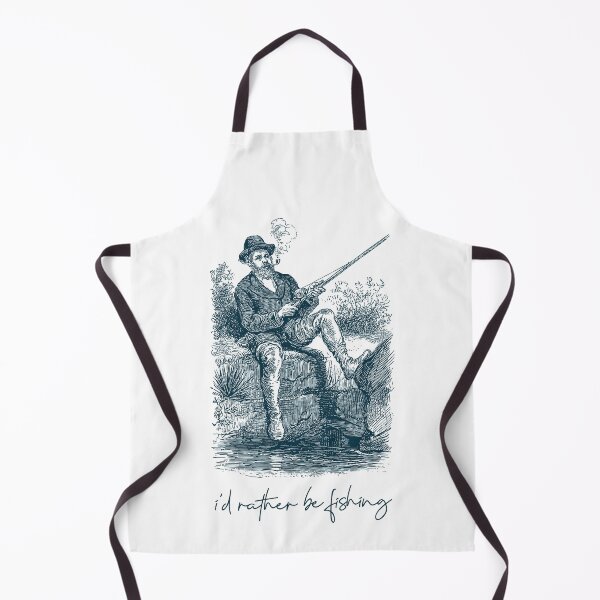 Item preview, I'd Rather Be Fishing - Happy Fisher designed and sold by Niklas-theHiker.