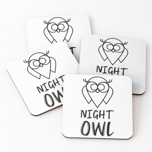 Item preview, Night Owl Insomnia Girly designed and sold by javes93.