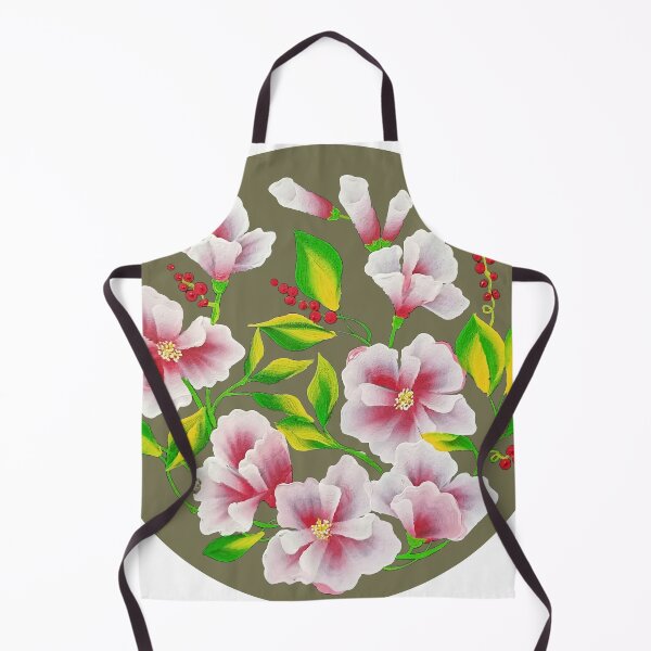Artikelvorschau, Handbemaltes Blumenrosa-Blumenmuster entworfen und verkauft von Vanishreeart.