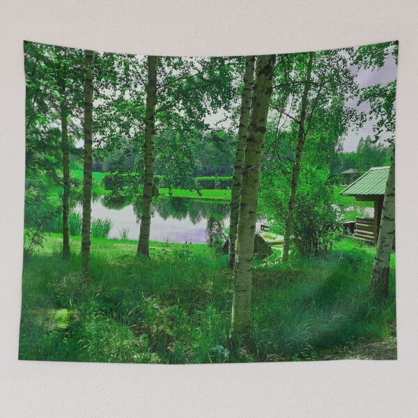 Item preview, Finnish Summer Idyll - Green Palette designed and sold by Niina  Niskanen.
