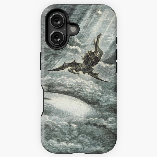 Item preview, The Falling Angel - Gustave Dore Engraving designed and sold by Talia Felix.