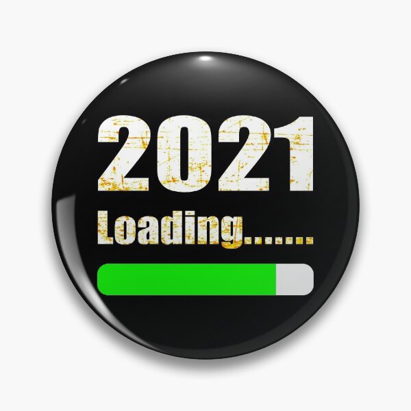 Item preview,  Funny 2021 Loading Fire Effect designed and sold by vineeth.
