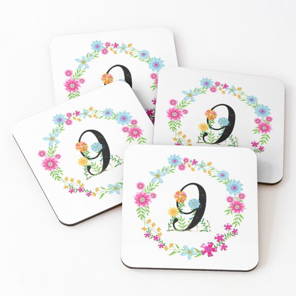 Item preview, Floral Number 9 Nine designed and sold by BleuSky.