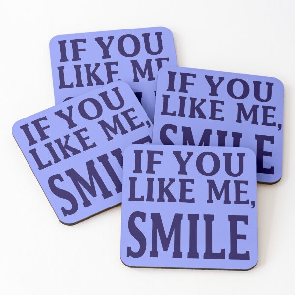 Item preview, If You Like Me, Smile designed and sold by Irish-Nostalgia.