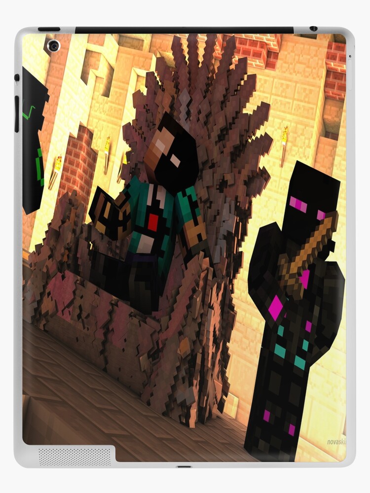 Minecraft Enderman Minecraft King Minecraft Evil Minecraft Herobrine Ipad Case Skin By Kiri 311 Redbubble