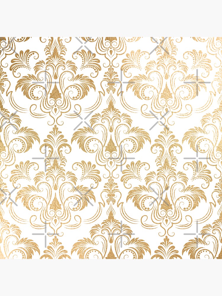 Swirls Damask Pattern 10 by julianarw
