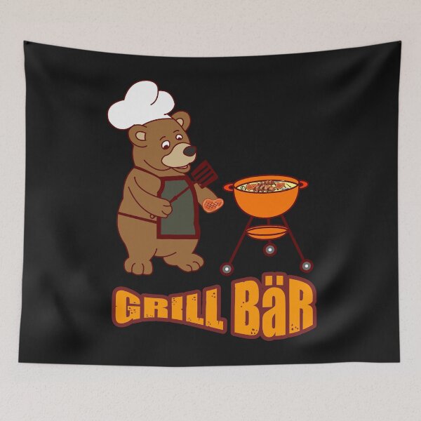 Artikelvorschau, Grillen Bär Geschenk entworfen und verkauft von eiwo87.