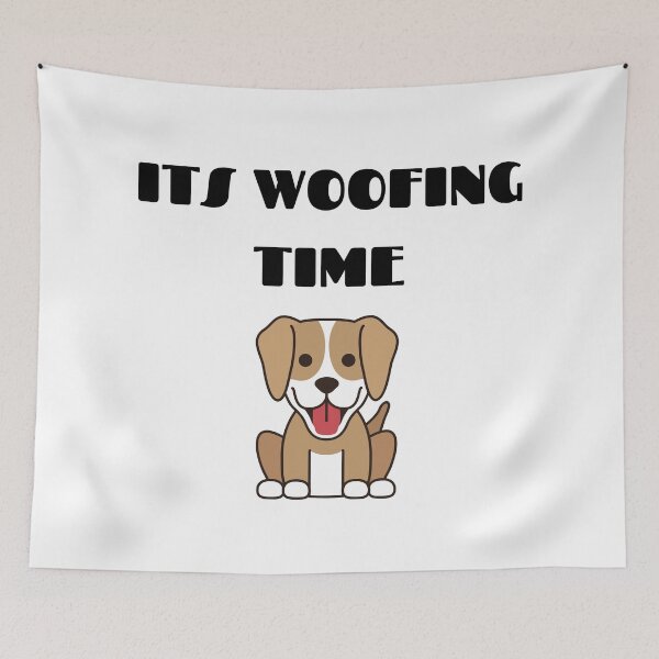 Item preview, ITS WOOFING TIME- MAN'S BEST FRIEND designed and sold by Skeelo702.