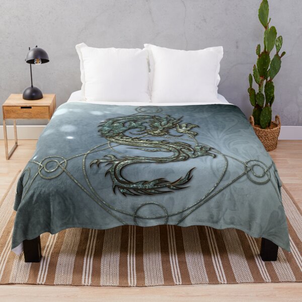 Item preview, Asia dragon on vintage background designed and sold by nicky2342.