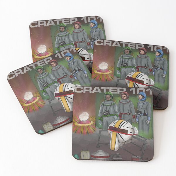 Item preview, Captain Scarlet Crater 101 designed and sold by SphinksArtbyJLV.